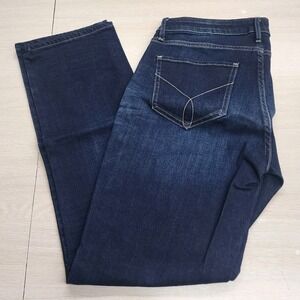 Calvin Klein Jeans Straight Fit Dark Blue Denim Mens Size Tag 29 x 30 (31x29.75)